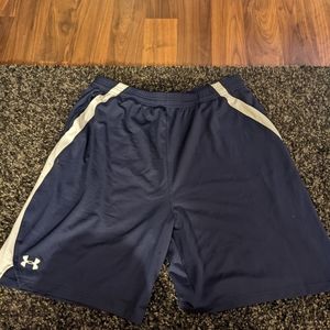 Men's XXL Under Armour navy athletic shorts
